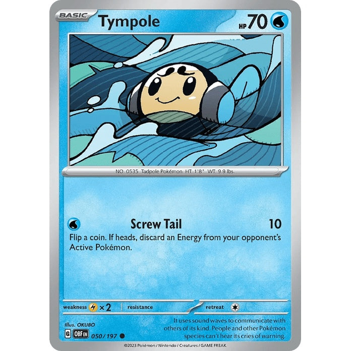 Tympole - Obsidian Flames (Common) [OBF-50] English / Near Mint / Normal