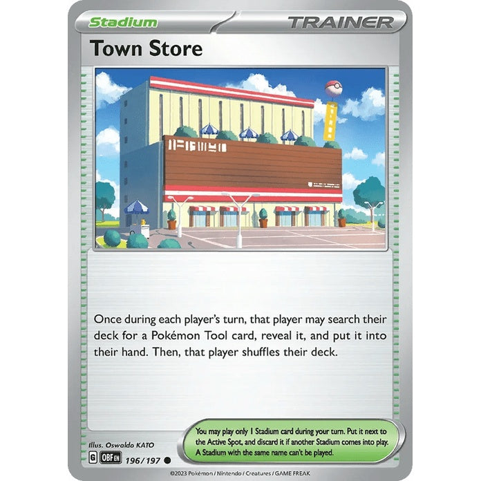 Town Store - Obsidian Flames (Common) [OBF-196] English / Near Mint / Normal