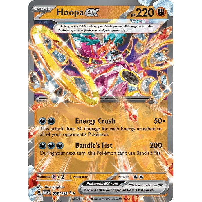 Hoopa ex - Paradox Rift (Double Rare) [PAR-98] English / Near Mint / Normal