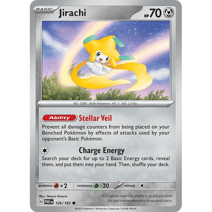 Jirachi - Paradox Rift (Common) [PAR-126] English / Near Mint / Normal