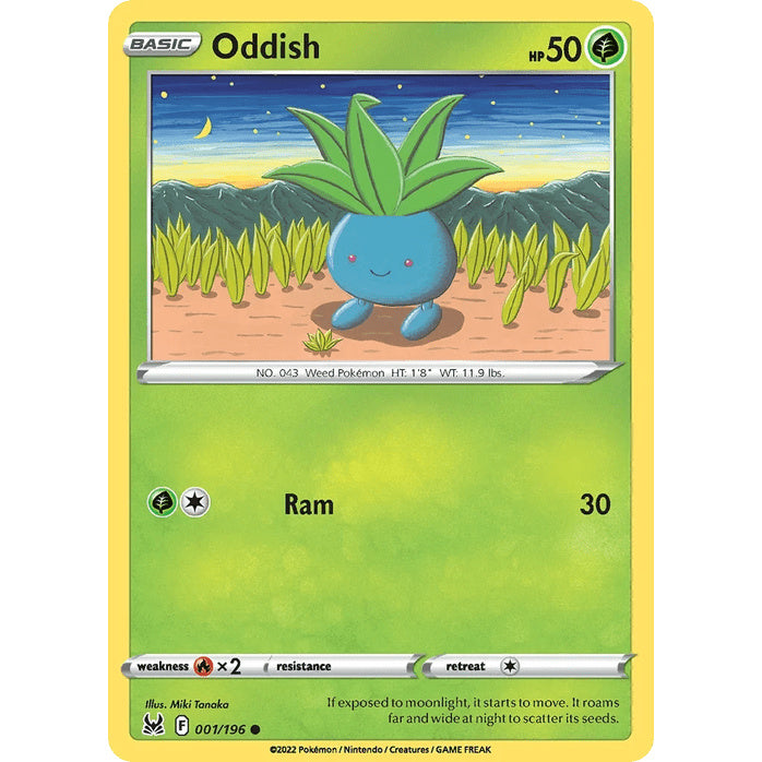 Oddish - Lost Origin (Common) [LOR-1] English / Near Mint / Normal