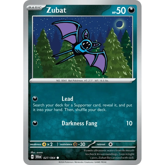 Zubat - Shrouded Fable (Common) [SFA-27] English / Near Mint / Normal