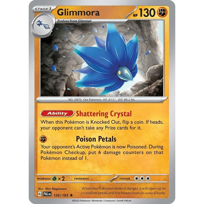 Glimmora - Paldea Evolved (Rare) [PAL-126] English / Near Mint / Normal