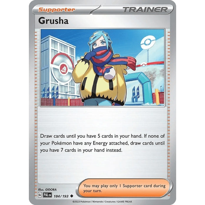 Grusha - Paldea Evolved (Uncommon) [PAL-184] English / Near Mint / Normal