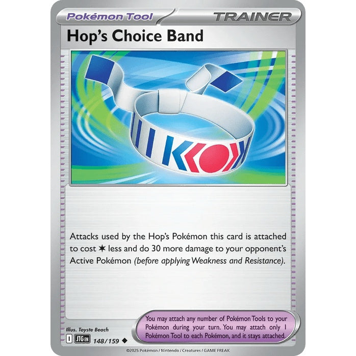 Hop's Choice Band - Journey Together (Uncommon) [JTG-148] English / Near Mint / Normal