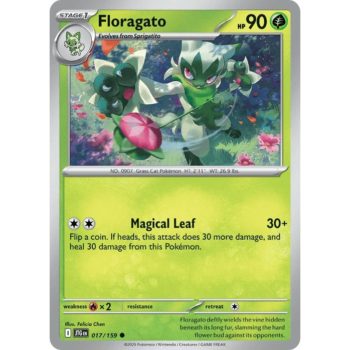 Floragato - Journey Together (Common) [JTG-17] English / Near Mint / Normal