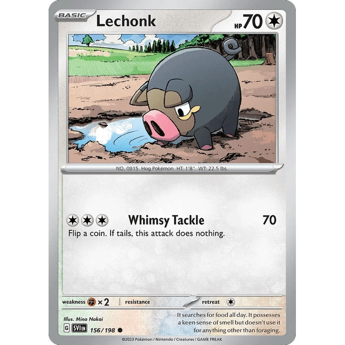 Lechonk - Scarlet & Violet (Common) [SVI-156] English / Near Mint / Normal