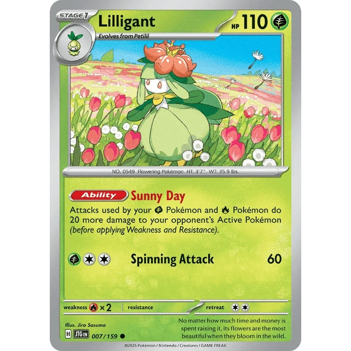 Lilligant - Journey Together (Common) [JTG-7] English / Near Mint / Normal