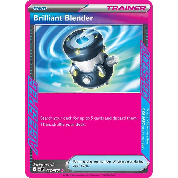 Brilliant Blender - Surging Sparks (ACE SPEC Rare) [SSP-164] English / Near Mint / Normal