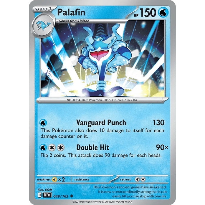 Palafin - Temporal Forces (Uncommon) [TEF-49] English / Near Mint / Normal