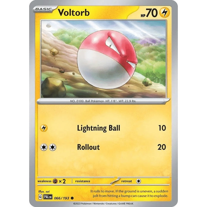 Voltorb - Paldea Evolved (Common) [PAL-66] English / Near Mint / Normal