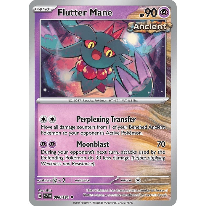 Flutter Mane - Surging Sparks (Uncommon) [SSP-96] English / Near Mint / Normal