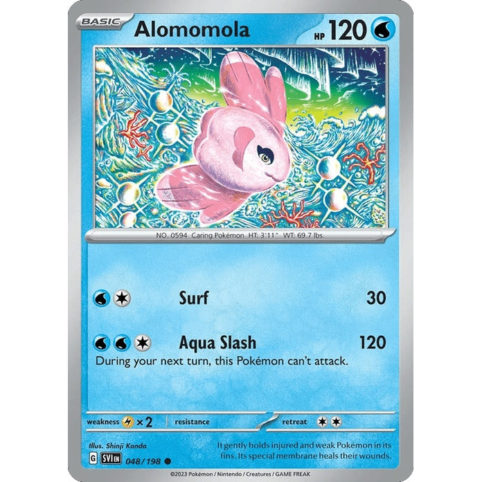 Alomomola - Scarlet & Violet (Common) [SVI-48] English / Near Mint / Normal