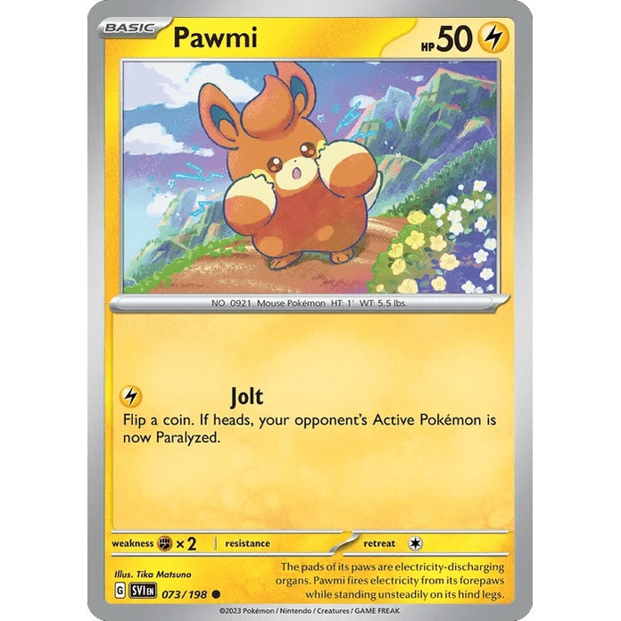Pawmi - Scarlet & Violet (Common) [SVI-73] English / Near Mint / Normal