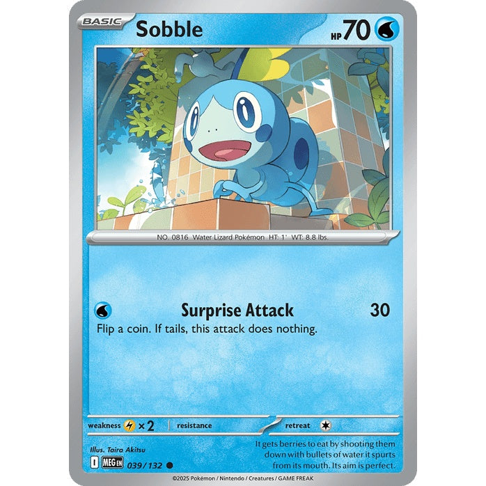 Sobble - Mega Evolution (Common) [MEG-39] Japanese / Near Mint / Normal