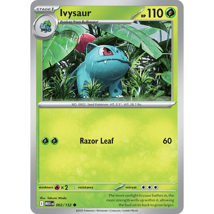Ivysaur - Mega Evolution (Common) [MEG-2] Japanese / Near Mint / Normal
