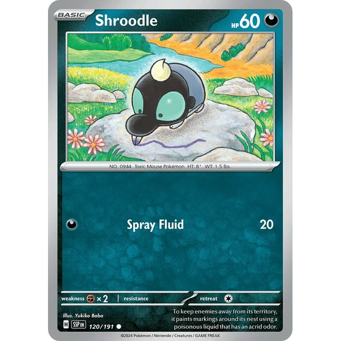Shroodle - Surging Sparks (Common) [SSP-120] English / Near Mint / Normal