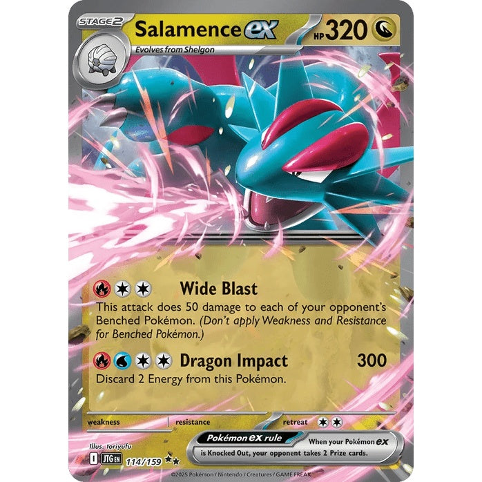 Salamence ex - Journey Together (Double Rare) [JTG-114] English / Near Mint / Normal