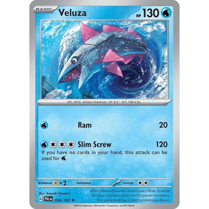 Veluza - Paldea Evolved (Rare) [PAL-56] English / Near Mint / Normal