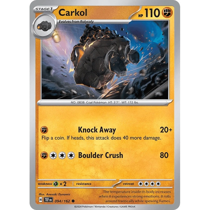 Carkol - Temporal Forces (Common) [TEF-94] English / Near Mint / Normal