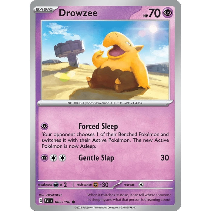 Drowzee - Scarlet & Violet (Common) [SVI-82] English / Near Mint / Normal