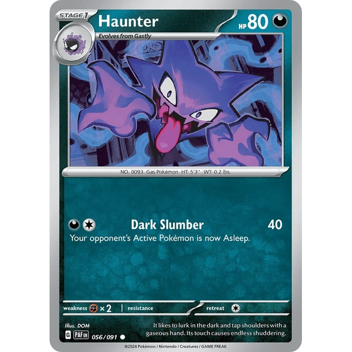 Haunter - Paldean Fates (Common) [PAF-56] English / Near Mint / Normal