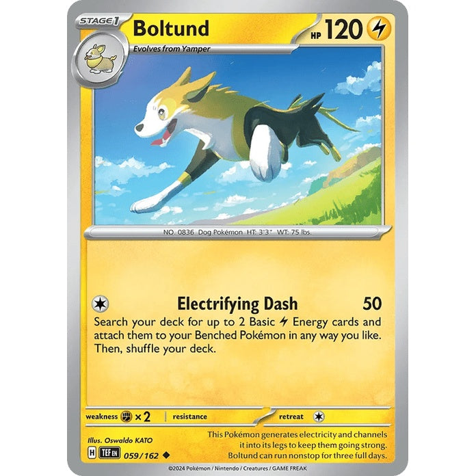 Boltund - Temporal Forces (Uncommon) [TEF-59] English / Near Mint / Normal