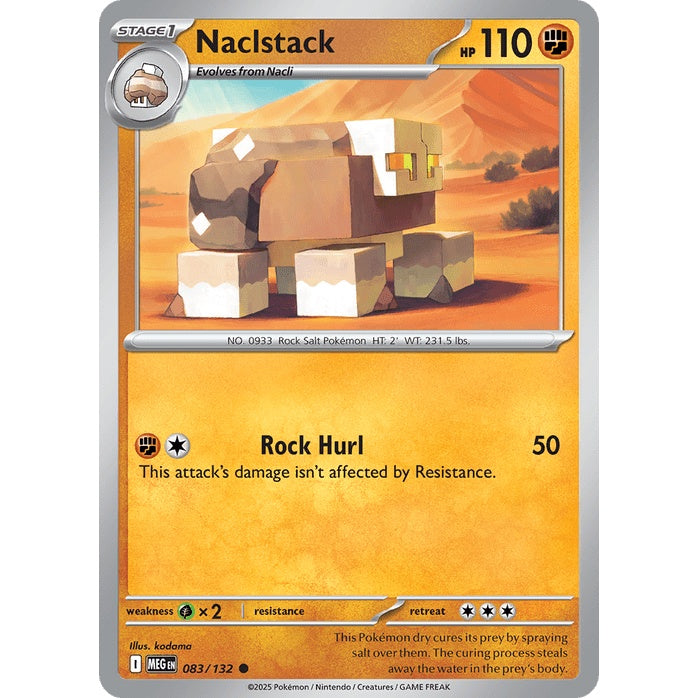 Naclstack - Mega Evolution (Common) [MEG-83] Japanese / Near Mint / Normal