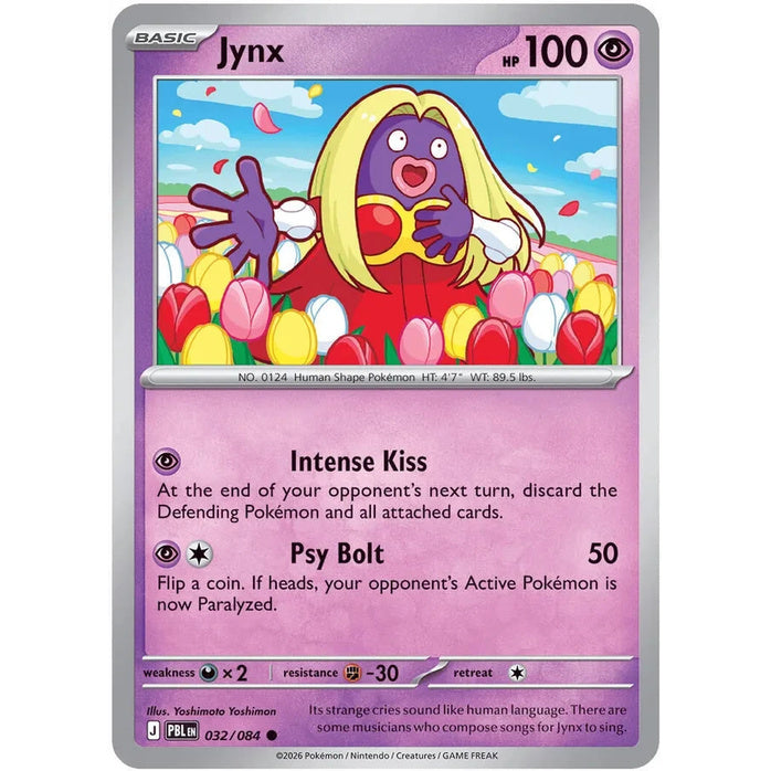 Jynx - Pitch Black (Common) [PBL-32] English / Near Mint / Normal