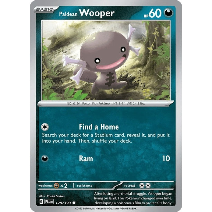 Paldean Wooper - Paldea Evolved (Common) [PAL-128] English / Near Mint / Normal