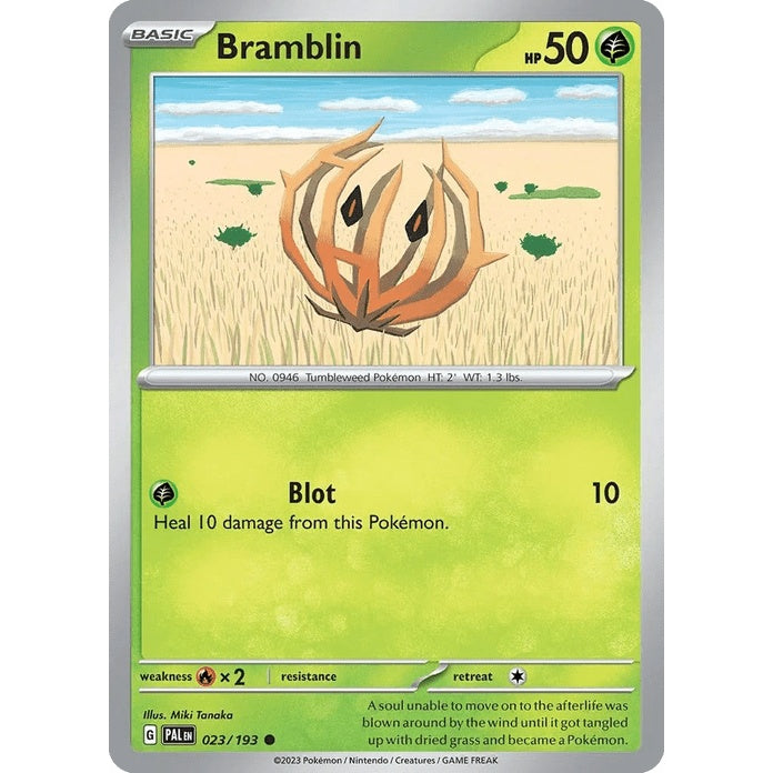 Bramblin - Paldea Evolved (Common) [PAL-23] English / Near Mint / Normal