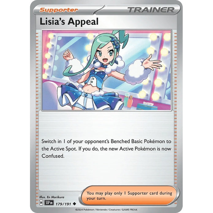Lisia's Appeal - Surging Sparks (Uncommon) [SSP-179] English / Near Mint / Normal