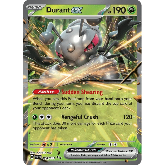 Durant ex - Surging Sparks (Double Rare) [SSP-4] English / Near Mint / Normal