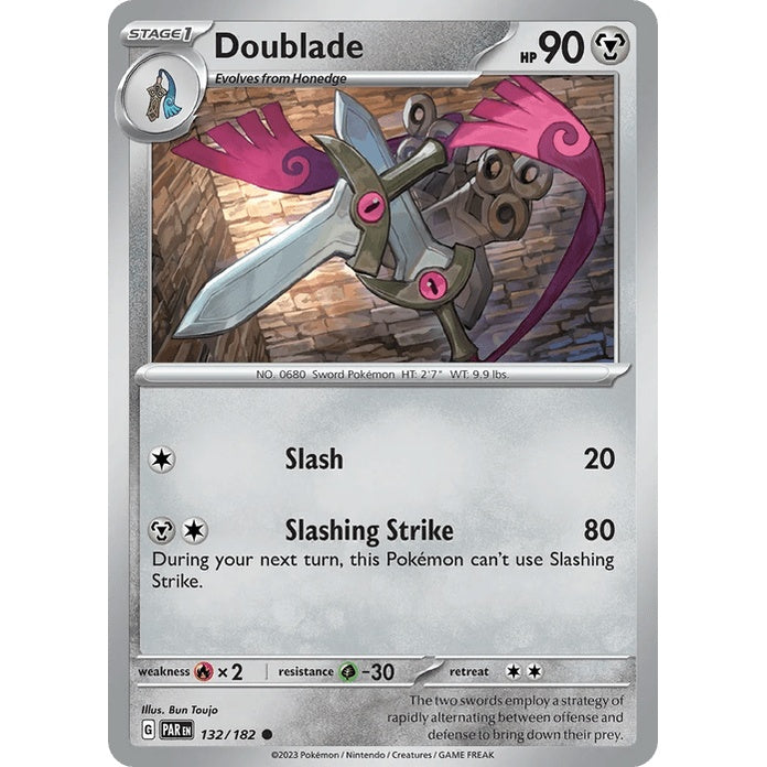 Doublade - Paradox Rift (Common) [PAR-132] English / Near Mint / Normal