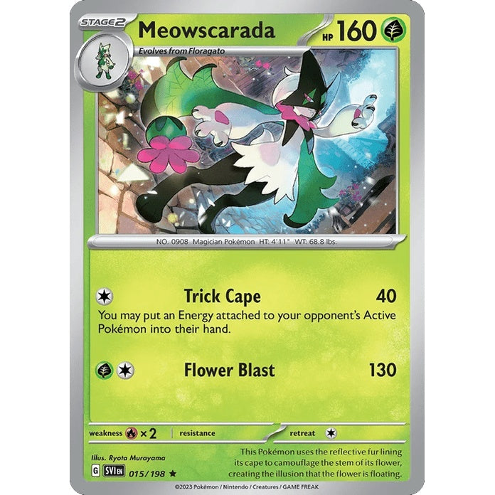 Meowscarada - Scarlet & Violet (Rare) [SVI-15] English / Near Mint / Normal