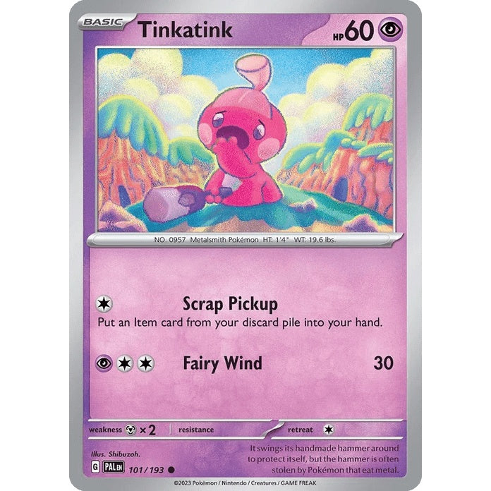 Tinkatink - Paldea Evolved (Common) [PAL-101] English / Near Mint / Normal
