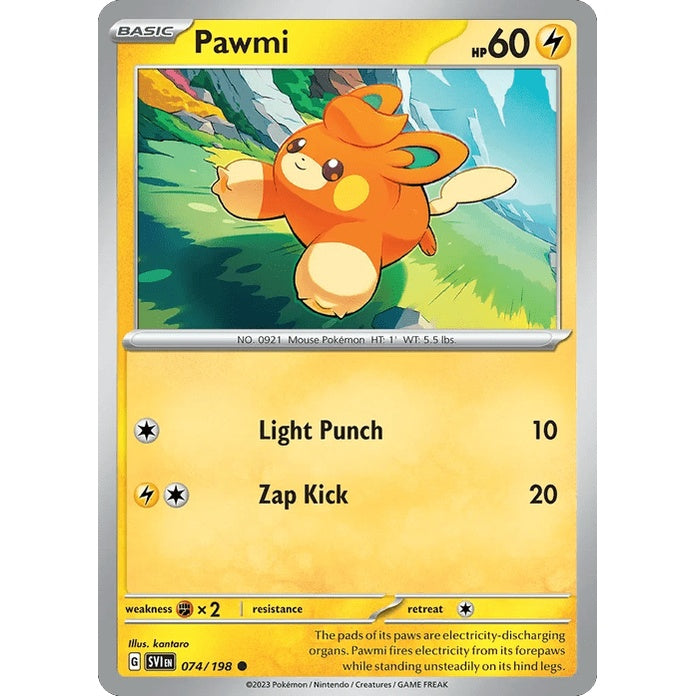 Pawmi - Scarlet & Violet (Common) [SVI-74] English / Near Mint / Normal