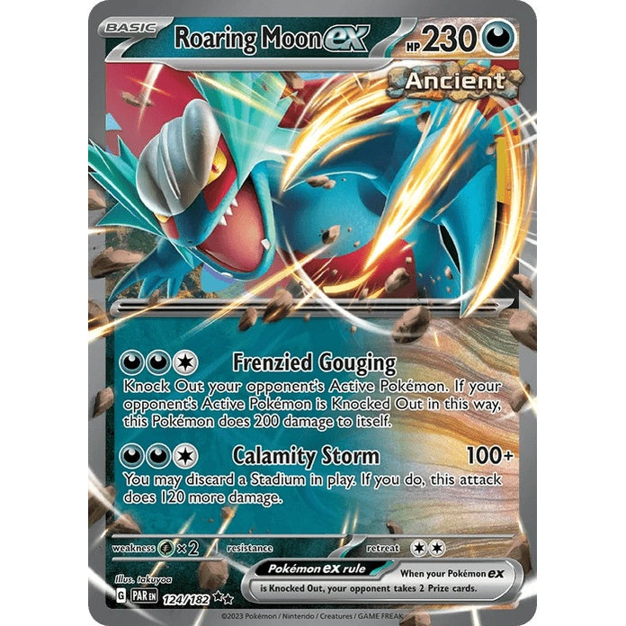 Roaring Moon ex - Paradox Rift (Double Rare) [PAR-124] English / Near Mint / Normal