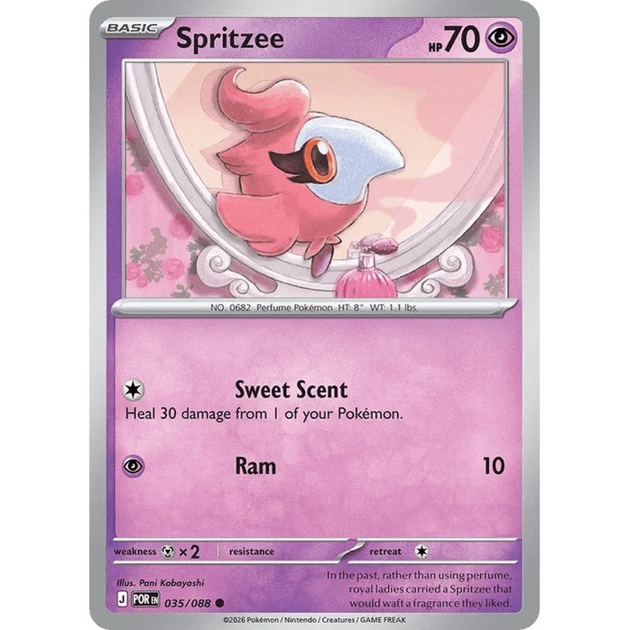 Spritzee - Perfect Order (Common) [POR-35] English / Near Mint / Normal