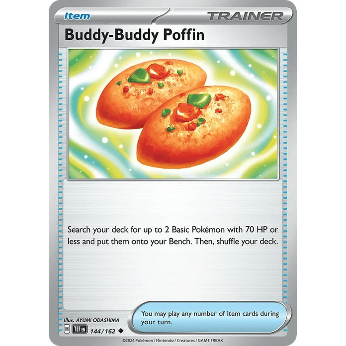 Buddy-Buddy Poffin - Temporal Forces (Uncommon) [TEF-144] English / Near Mint / Normal