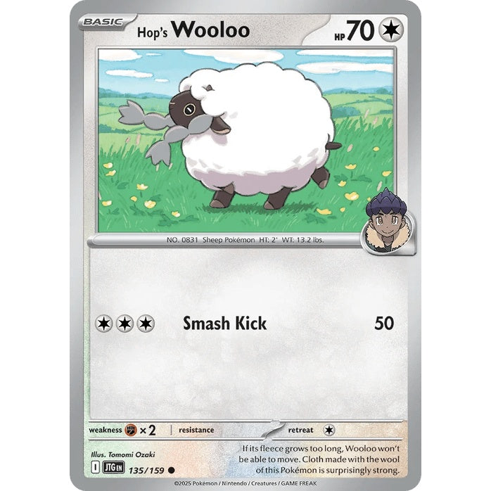 Hop's Wooloo - Journey Together (Common) [JTG-135] English / Near Mint / Normal