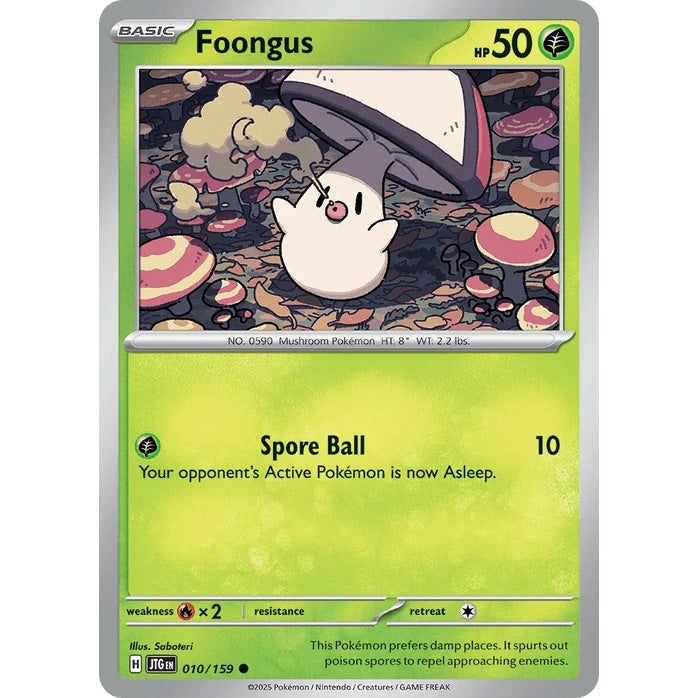 Foongus - Journey Together (Common) [JTG-10] English / Near Mint / Normal