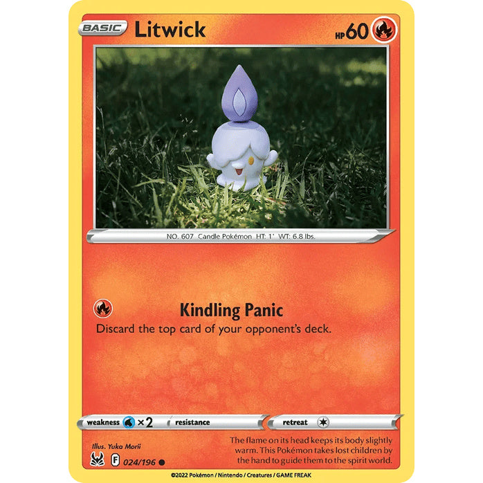 Litwick - Lost Origin (Common) [LOR-24] English / Near Mint / Normal