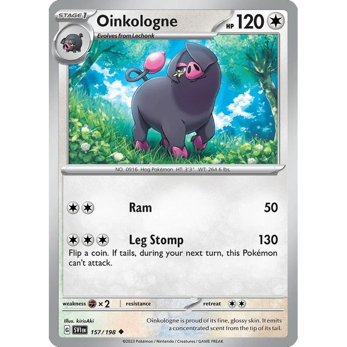 Oinkologne - Scarlet & Violet (Uncommon) [SVI-157] English / Near Mint / Normal