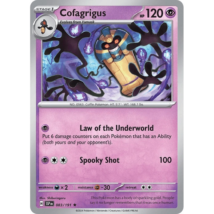 Cofagrigus - Surging Sparks (Rare) [SSP-83] English / Near Mint / Normal