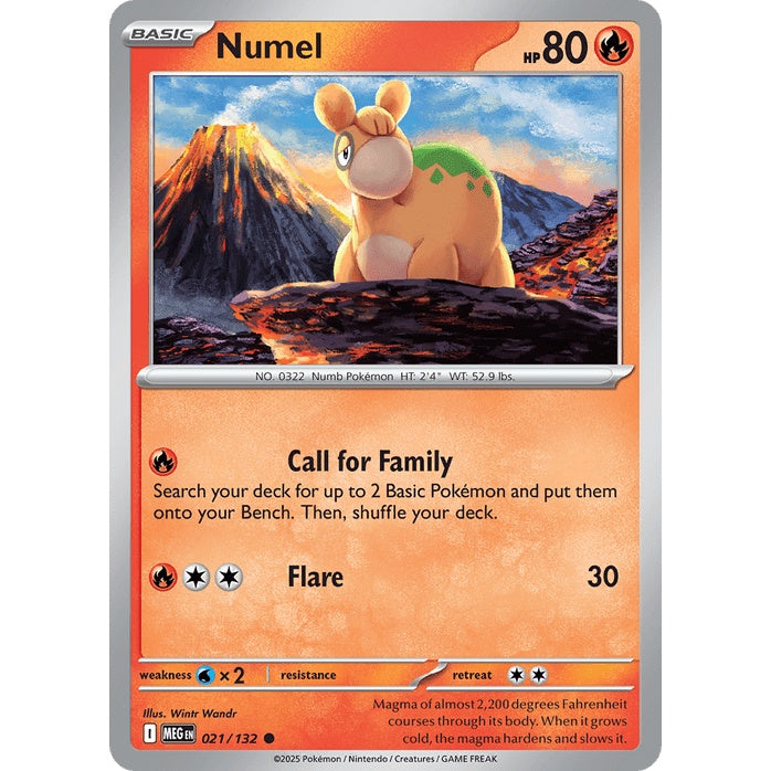 Numel - Mega Evolution (Common) [MEG-21] Japanese / Near Mint / Normal