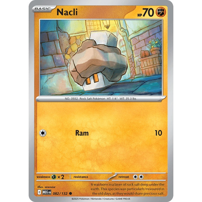 Nacli - Mega Evolution (Common) [MEG-82] English / Near Mint / Normal