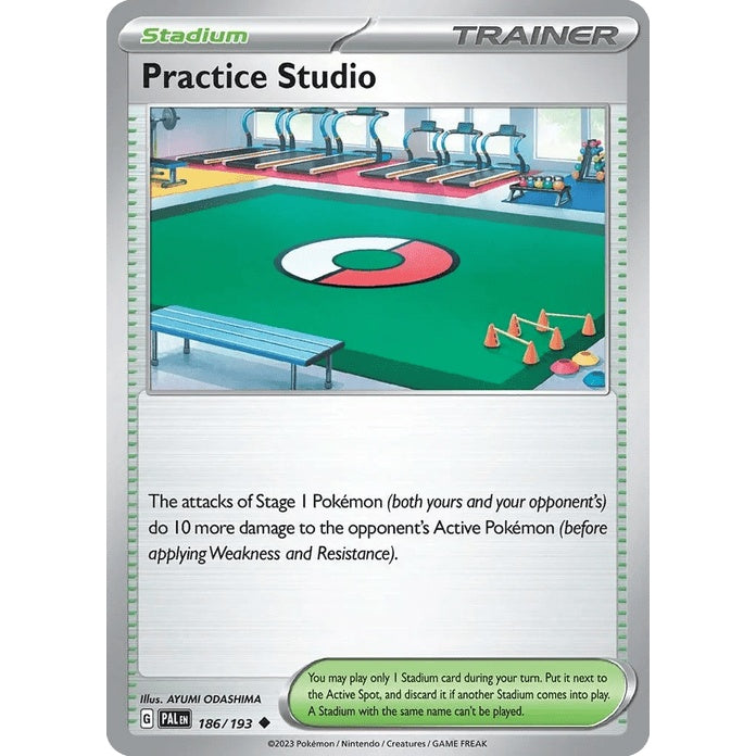Practice Studio - Paldea Evolved (Uncommon) [PAL-186] English / Near Mint / Normal