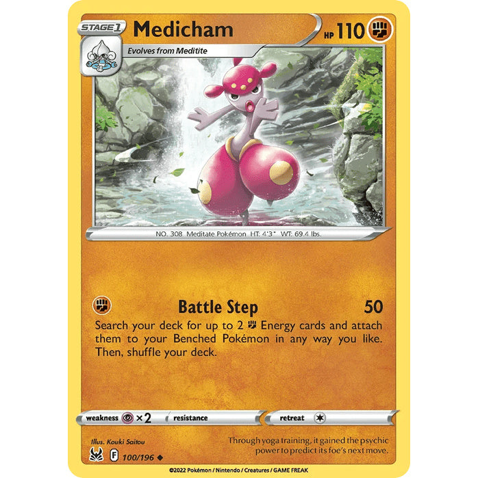 Medicham - Lost Origin (Uncommon) [LOR-100] English / Near Mint / Normal