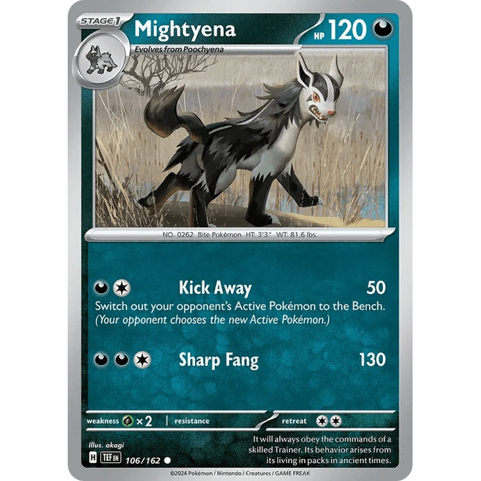 Mightyena - Temporal Forces (Common) [TEF-106] English / Near Mint / Normal